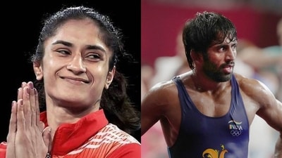 Bajrang and Vinesh, have, not yet made up their mind on appearing in the trials for the Worlds as they feel the Hangzhou Asian Games, starting September 23, are very close. Bajrang and Vinesh, have, not yet made up their mind on appearing in the trials for the Worlds as they feel the Hangzhou Asian Games, starting September 23, are very close.