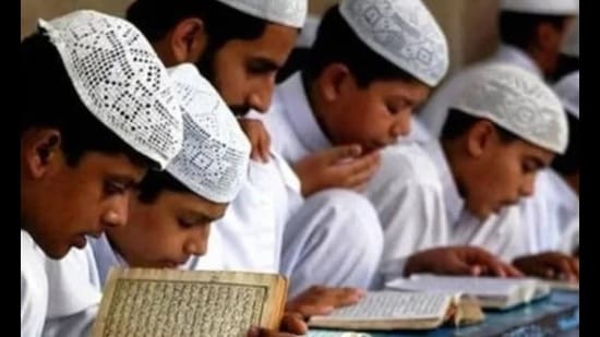 The students of these madrasas will also participate in singing the national anthem. (Representative photo)