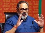 Union minister Rajeev Chandrasekhar Union minister Rajeev Chandrasekhar