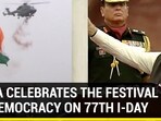 INDIA CELEBRATES THE FESTIVAL OF DEMOCRACY ON 77TH I-DAY INDIA CELEBRATES THE FESTIVAL OF DEMOCRACY ON 77TH I-DAY