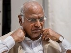 Congress president Mallikarjun Kharge in New Delhi. Congress president Mallikarjun Kharge in New Delhi.