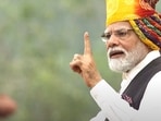 Prime Minister Narendra Modi speaks during his address on the country's 77th Independence Day, in New Delhi, Tuesday, Aug. 15, 2023. (PTI Photo) Prime Minister Narendra Modi speaks during his address on the country's 77th Independence Day, in New Delhi, Tuesday, Aug. 15, 2023. (PTI Photo)