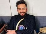 Bigg Boss OTT 2 winner Elvish Yadav posing with the trophy. 