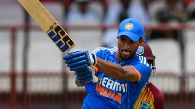 Tilak Varma scored 173 runs in the West Indies T20I series which included a half-century knock and an unbeaten 49 (AFP) Tilak Varma scored 173 runs in the West Indies T20I series which included a half-century knock and an unbeaten 49 (AFP)
