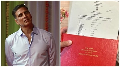 Akshay Kuma is now an Indian citizen. Akshay Kuma is now an Indian citizen.