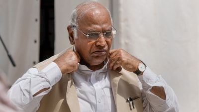Congress president Mallikarjun Kharge in New Delhi. (PTI file) Congress president Mallikarjun Kharge in New Delhi. (PTI file)