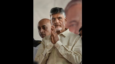 TDP chief N Chandrababu Naidu (PTI) TDP chief N Chandrababu Naidu (PTI)