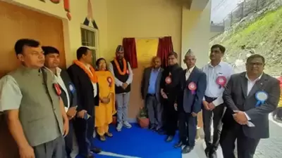 Built under the Government of India’s grant assistance in Education Sector Reconstruction, the school is located at Chandragiri on the outskirts of capital Kathmandu. Built under the Government of India’s grant assistance in Education Sector Reconstruction, the school is located at Chandragiri on the outskirts of capital Kathmandu.