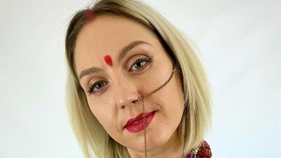 Uma Shanti has been booked for disrespecting the tricolour