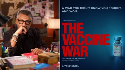 The Vaccine War is directed by Vivek Agnihotri, and is based on the Covid-19 pandemic. The Vaccine War is directed by Vivek Agnihotri, and is based on the Covid-19 pandemic.