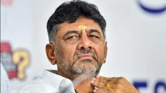Karnataka deputy chief minister, DK Shivakumar. (File Photo)