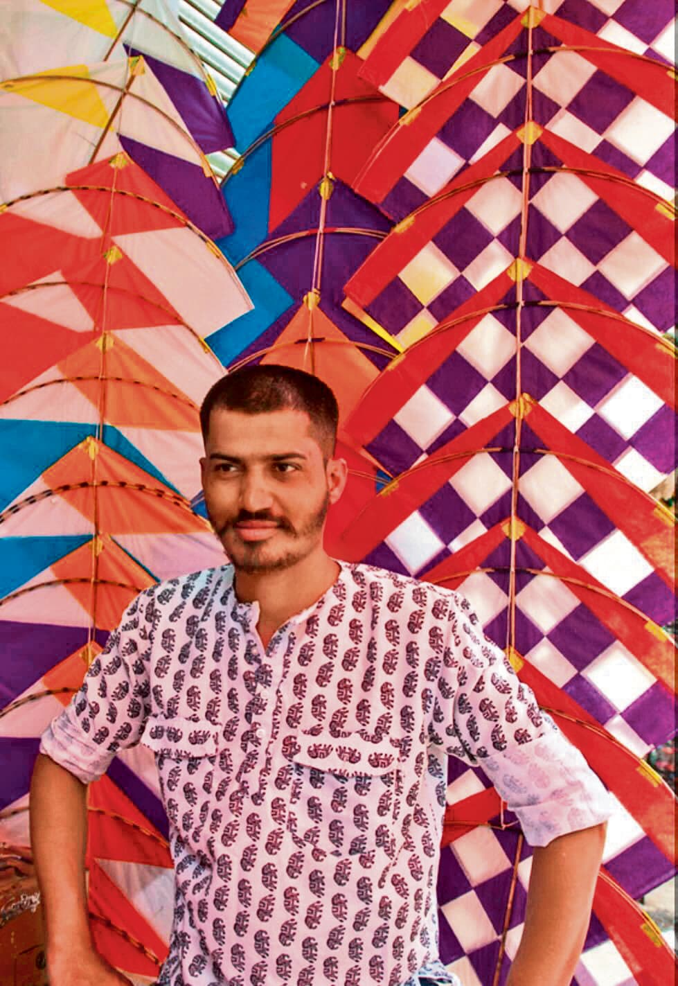 Sagar Jain wishes to treasure his kite collection as a mark of remembrance for his father and grandfather, as the collection is an heirloom for the family. Sagar Jain wishes to treasure his kite collection as a mark of remembrance for his father and grandfather, as the collection is an heirloom for the family.