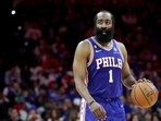 James Harden #1 of the Philadelphia 76ers dribbles against the Boston Celtics during the third quarter in game six of the Eastern Conference Semifinals James Harden #1 of the Philadelphia 76ers dribbles against the Boston Celtics during the third quarter in game six of the Eastern Conference Semifinals