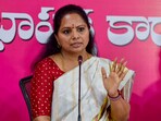 BRS MLC K Kavitha.