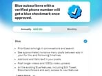 A screenshot of the message that shows up on opening X Pro, previously Tweetdeck.