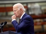 MILWAUKEE, WISCONSIN - AUGUST 15: U.S. President Joe Biden speaks to guests at Ingeteam Inc., an electrical equipment manufacturer, on August 15, 2023 in Milwaukee, Wisconsin. Biden used the opportunity to speak about his "Bidenomics" economic plan on the one-year anniversary of the Inflation Reduction Act of 2022.   Scott Olson/Getty Images/AFP (Photo by SCOTT OLSON / GETTY IMAGES NORTH AMERICA / Getty Images via AFP)