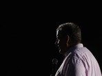 Republican presidential candidate and former New Jersey Governor Chris Christie speaks at a Tell it Like it Is PAC town hall campaign event in Salem, New Hampshire, U.S., August 9, 2023.     REUTERS/Brian Snyder