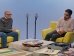 Bill Gates interviewing Sal Khan in the second episode of his podcast ‘Unconfuse Me’. Bill Gates interviewing Sal Khan in the second episode of his podcast ‘Unconfuse Me’.