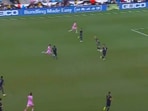 Lionel Messi scored a goal from 30 yards during Inter Miami's match against Philadelphia Union