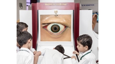 From ‘Imaginary Museum VII (Picabia), National Science Center, New Delhi, 2017.’ Through an archive that comprises images taken in exhibition galleries and those of comments found in visitors’ books, in museums across India, artist Philippe Calia draws attention to the constructs of the post-colonial institution, and its impact on our perception of art, artefact, and ideas, writes Tanvi Mishra, the curator of the exhibition. (Philippe Calia) From ‘Imaginary Museum VII (Picabia), National Science Center, New Delhi, 2017.’ Through an archive that comprises images taken in exhibition galleries and those of comments found in visitors’ books, in museums across India, artist Philippe Calia draws attention to the constructs of the post-colonial institution, and its impact on our perception of art, artefact, and ideas, writes Tanvi Mishra, the curator of the exhibition. (Philippe Calia)