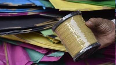A 52-year-old Ludhiana man needed 60 stitches on his neck after sustaining injuries from a banned kite string. (HT File) A 52-year-old Ludhiana man needed 60 stitches on his neck after sustaining injuries from a banned kite string. (HT File)