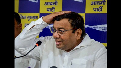 AAP’s Haryana president Sushil Gupta has accused the state government of failure to provide jobs to unemployed youths of the state. (PTI File Photo) AAP’s Haryana president Sushil Gupta has accused the state government of failure to provide jobs to unemployed youths of the state. (PTI File Photo)