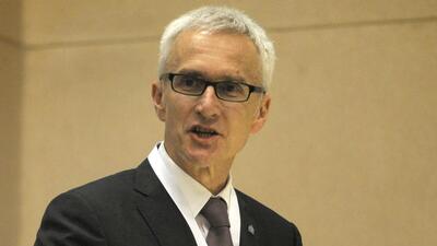 Interpol secretary general Jurgen Stock says they are strengthening compliance and review mechanism of red notices against fugitives. (HT Archives)