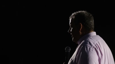 Republican presidential candidate and former New Jersey Governor Chris Christie speaks at a Tell it Like it Is PAC town hall campaign event in Salem, New Hampshire, U.S., August 9, 2023.     REUTERS/Brian Snyder (REUTERS)
