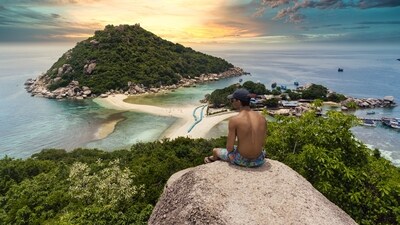 Koh Tao, Nang Yuan Terrace Viewpoint, Thailand: To see a truly lovely sunset across the islands, climb up to this stunning vantage point. You won't soon forget the sight as the sky turns into a painting of stunning hues. (Unsplash) Koh Tao, Nang Yuan Terrace Viewpoint, Thailand: To see a truly lovely sunset across the islands, climb up to this stunning vantage point. You won't soon forget the sight as the sky turns into a painting of stunning hues. (Unsplash)