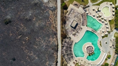 The Greek island of Rhodes was ravaged by wildfires. (DW/Christoph Reichwein/dpa/picture alliance) The Greek island of Rhodes was ravaged by wildfires. (DW/Christoph Reichwein/dpa/picture alliance)