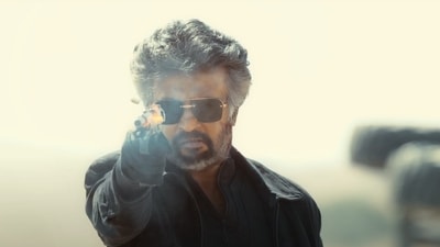 Rajinikanth in a still from Jailer. Rajinikanth in a still from Jailer.