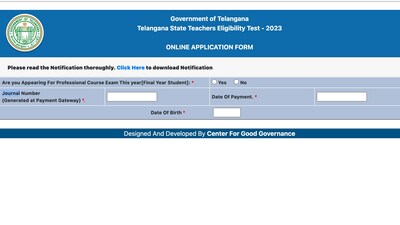 TS TET 2023 last date to apply today TS TET 2023 last date to apply today