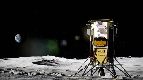 Illustration of Intuitive Machines' Nova-C lunar lander.
Credits: Intuitive Machines Illustration of Intuitive Machines' Nova-C lunar lander.
Credits: Intuitive Machines