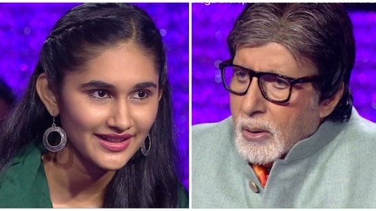 Kaun Banega Crorepati contestant Dhimahi Trivedi told Amitabh Bachchan about ill-effects of using social media late at night.