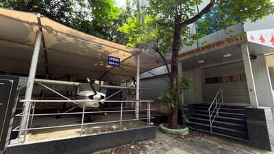 Aviation gallery at Shivajinagar. (Kalpesh Nukte/HT PHOTO)