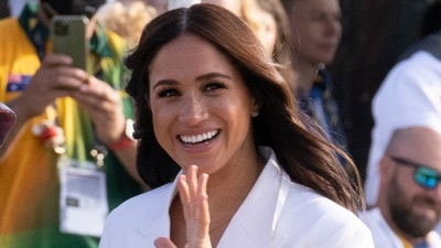 FILE - Meghan Markle, Duchess of Sussex, arrives at the Invictus Games venue in The Hague, Netherlands, Friday, April 15, 2022. (AP) FILE - Meghan Markle, Duchess of Sussex, arrives at the Invictus Games venue in The Hague, Netherlands, Friday, April 15, 2022. (AP)