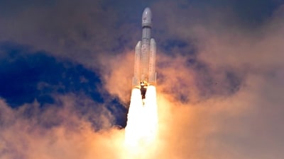 Chandrayaan-3 is expected to land on the lunar surface around August 23 after completing a 40-day journey. (AP) Chandrayaan-3 is expected to land on the lunar surface around August 23 after completing a 40-day journey. (AP)