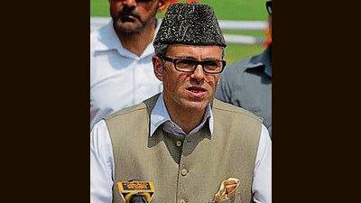Former Jammu and Kashmir chief minister Omar Abdullah. (HT FIle Photo) Former Jammu and Kashmir chief minister Omar Abdullah. (HT FIle Photo)