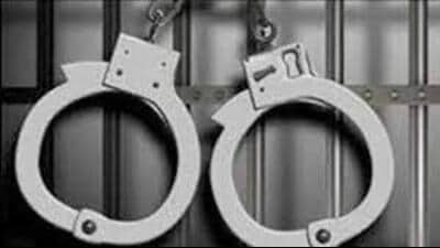 Four youngsters held with illegal firearms in Ludhiana. (HT PHOTO) Four youngsters held with illegal firearms in Ludhiana. (HT PHOTO)