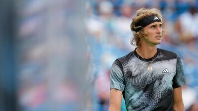 Alexander Zverev of Germany in action (Getty Images via AFP) Alexander Zverev of Germany in action (Getty Images via AFP)