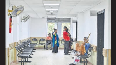 Mumbai, India - Aug 17, 2023 : SIES Hospital , MIDC, Andheri, in Mumbai, India, Thursday, Aug 17, 2023. (Photo by Vijay Bate/HT Photo) Mumbai, India - Aug 17, 2023 : SIES Hospital , MIDC, Andheri, in Mumbai, India, Thursday, Aug 17, 2023. (Photo by Vijay Bate/HT Photo)