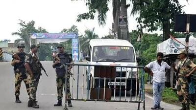 The recently held West Bengal panchayat polls were marred by widespread violence. (HT photo) The recently held West Bengal panchayat polls were marred by widespread violence. (HT photo)