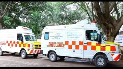 The state boasts a fleet of 2,200 ambulances under the 102 umbrella, all of which are intended to serve the needs of pregnant women. (Representative photo) The state boasts a fleet of 2,200 ambulances under the 102 umbrella, all of which are intended to serve the needs of pregnant women. (Representative photo)