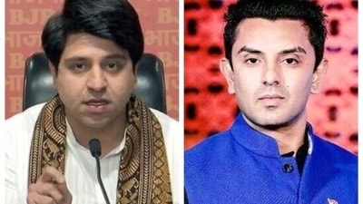 Shehzad Poonaalla (L) and Tehseen Poonawalla (R)