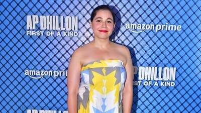 Maanvi Gagroo was spotted at the screening of AP Dhillon: First of a Kind. She was last seen in the film Shubh Mangal Zyada Saavdhan and the third season of Tripling. Maanvi Gagroo was spotted at the screening of AP Dhillon: First of a Kind. She was last seen in the film Shubh Mangal Zyada Saavdhan and the third season of Tripling. 