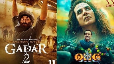 Sunny Deol's Gadar 2 and Akshay Kumar's OMG 2 released on August 11 Sunny Deol's Gadar 2 and Akshay Kumar's OMG 2 released on August 11