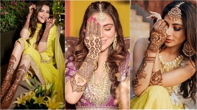  Hariyali Teej 2023: The auspicious festival of Haryali Teej will be celebrated with great enthusiasm and pomp on August 19 this year. The festival holds special significance for Indian women as they worship the gods and goddesses to pray for conjugal bliss and a happy married life. Mehendi application is an important part of the Teej festivities. If you have not yet decided on your mehendi designs, do not worry; we are here with some stunning Bollywood celebrity-inspired henna patterns for your perfect Teej look. (Instagram ) Hariyali Teej 2023: The auspicious festival of Haryali Teej will be celebrated with great enthusiasm and pomp on August 19 this year. The festival holds special significance for Indian women as they worship the gods and goddesses to pray for conjugal bliss and a happy married life. Mehendi application is an important part of the Teej festivities. If you have not yet decided on your mehendi designs, do not worry; we are here with some stunning Bollywood celebrity-inspired henna patterns for your perfect Teej look. (Instagram )