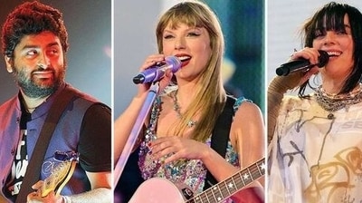 Arijit Singh beats Taylor Swift and Billie Eilish to become the most followed artist on Spotify Arijit Singh beats Taylor Swift and Billie Eilish to become the most followed artist on Spotify