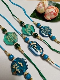 Resin Rakhi (Pinterest) Resin Rakhi (Pinterest)