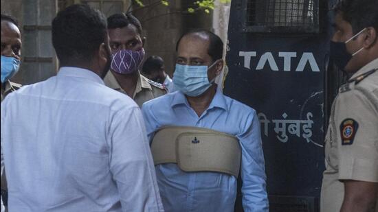 Besides Singh and Waze, others accused who have been named in the chargesheet include Alpesh Patel and Sumit Singh, alias Chintu. While Waze is in judicial custody, Patel and Sumit are out on bail. Police are yet to file a chargesheet against two other accused in the case, Vinay Singh and Riyaz Bhati. (HT PHOTO)